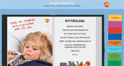 Desktop Screenshot of baranyhimlo.hu